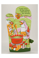 I Put Wine In My Mouth Oven Mitt