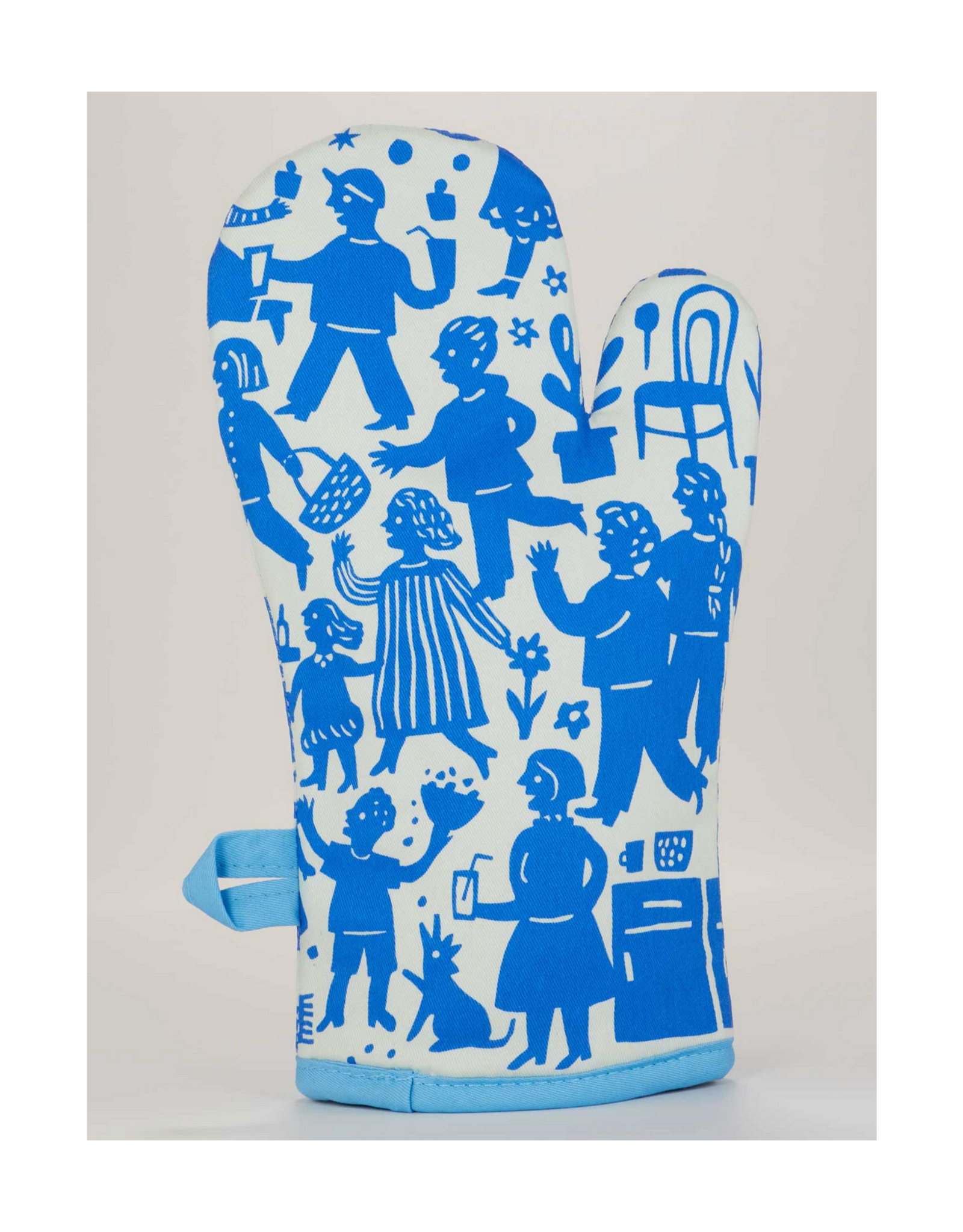 Party's In the Kitchen Oven Mitt