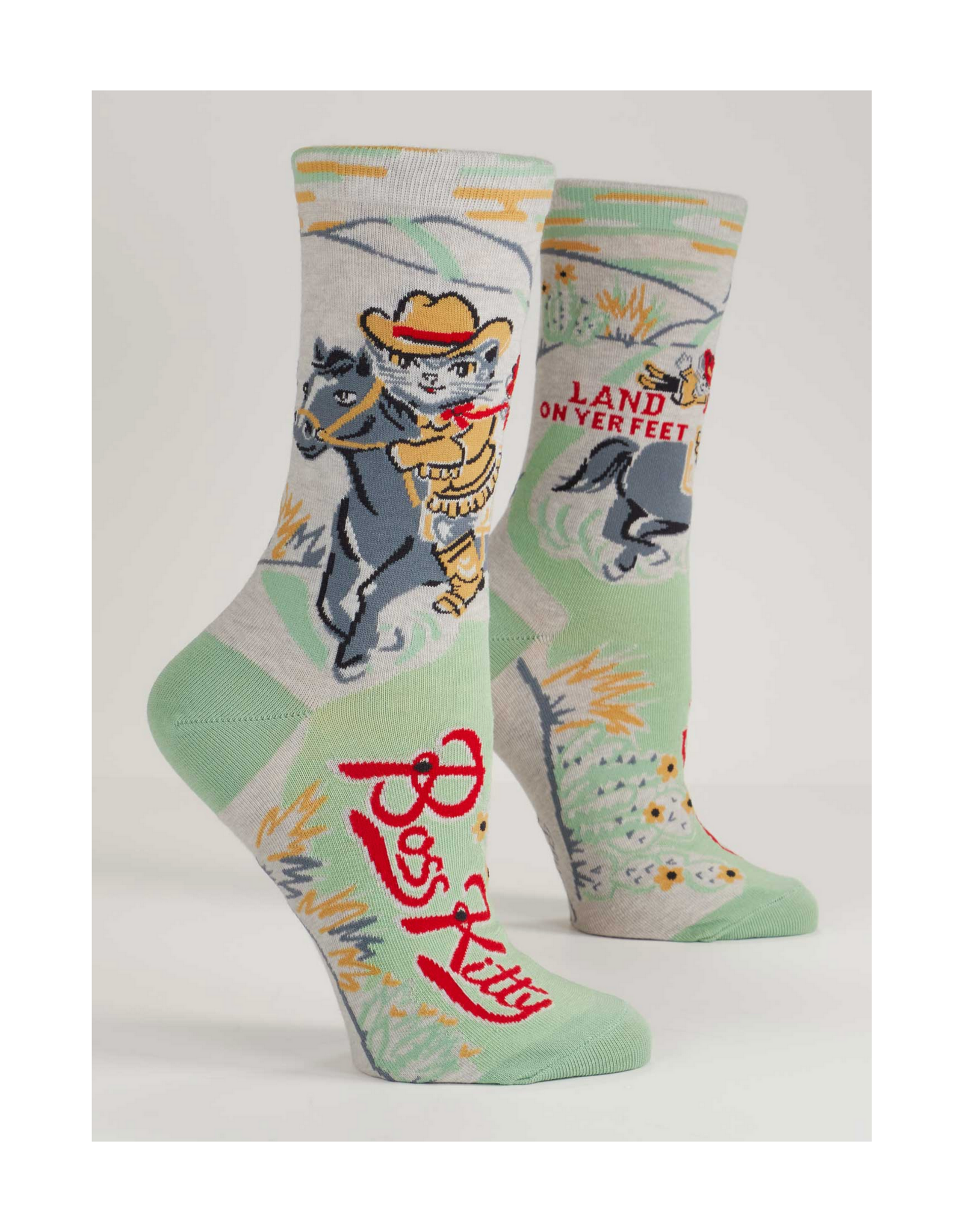 Boss Kitty Women's Crew Socks