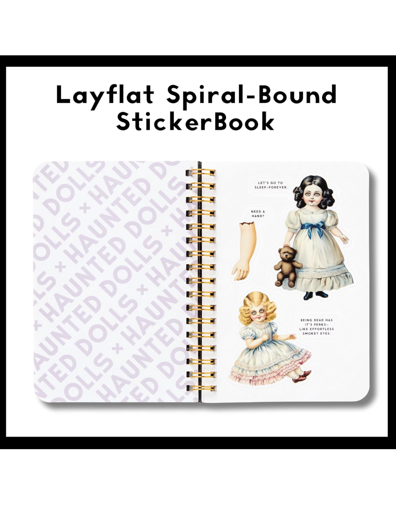 Haunted Dolls Sticker Book