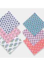 Sevya Handmade Jaipur Block Print Napkins - Set of 6