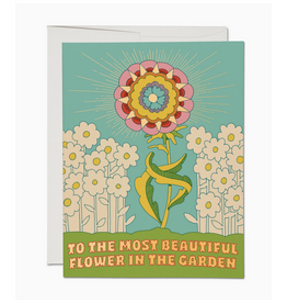 To The Most Beautiful Flower in the Garden Greeting Card