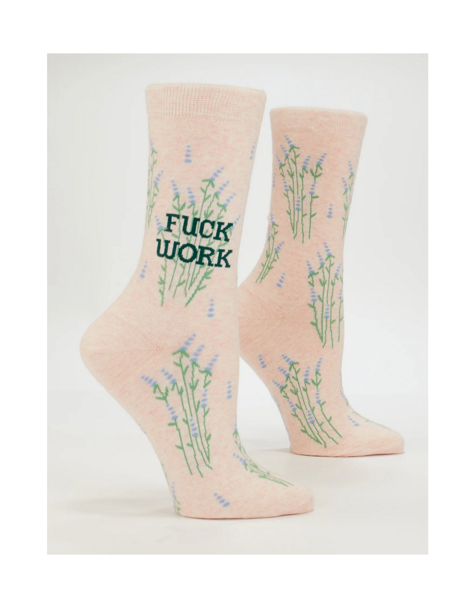 Fuck Work Women's Crew Socks