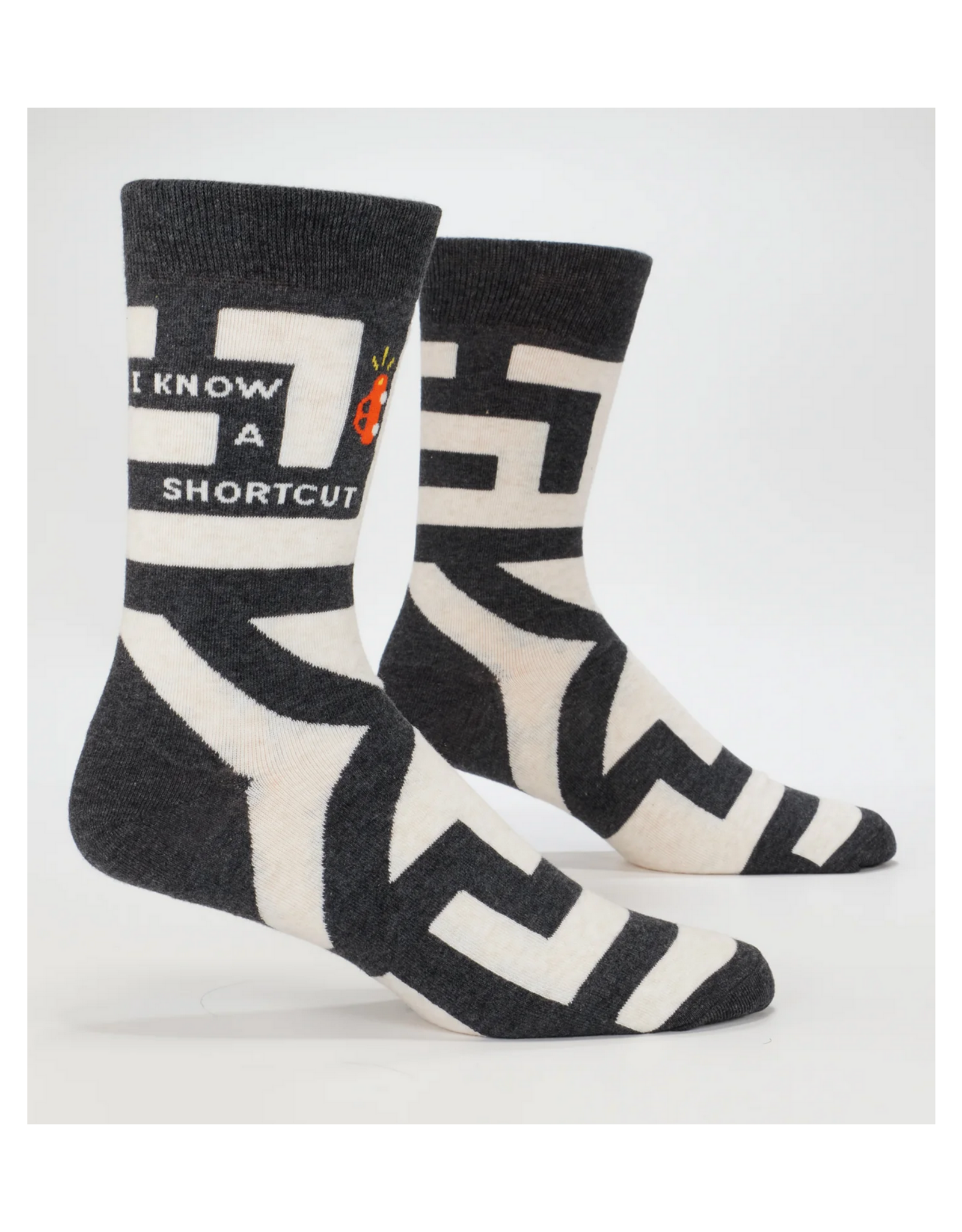 I Know a Shortcut Men's Crew Socks