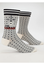 I'll Be in the Garage Men's Crew Socks
