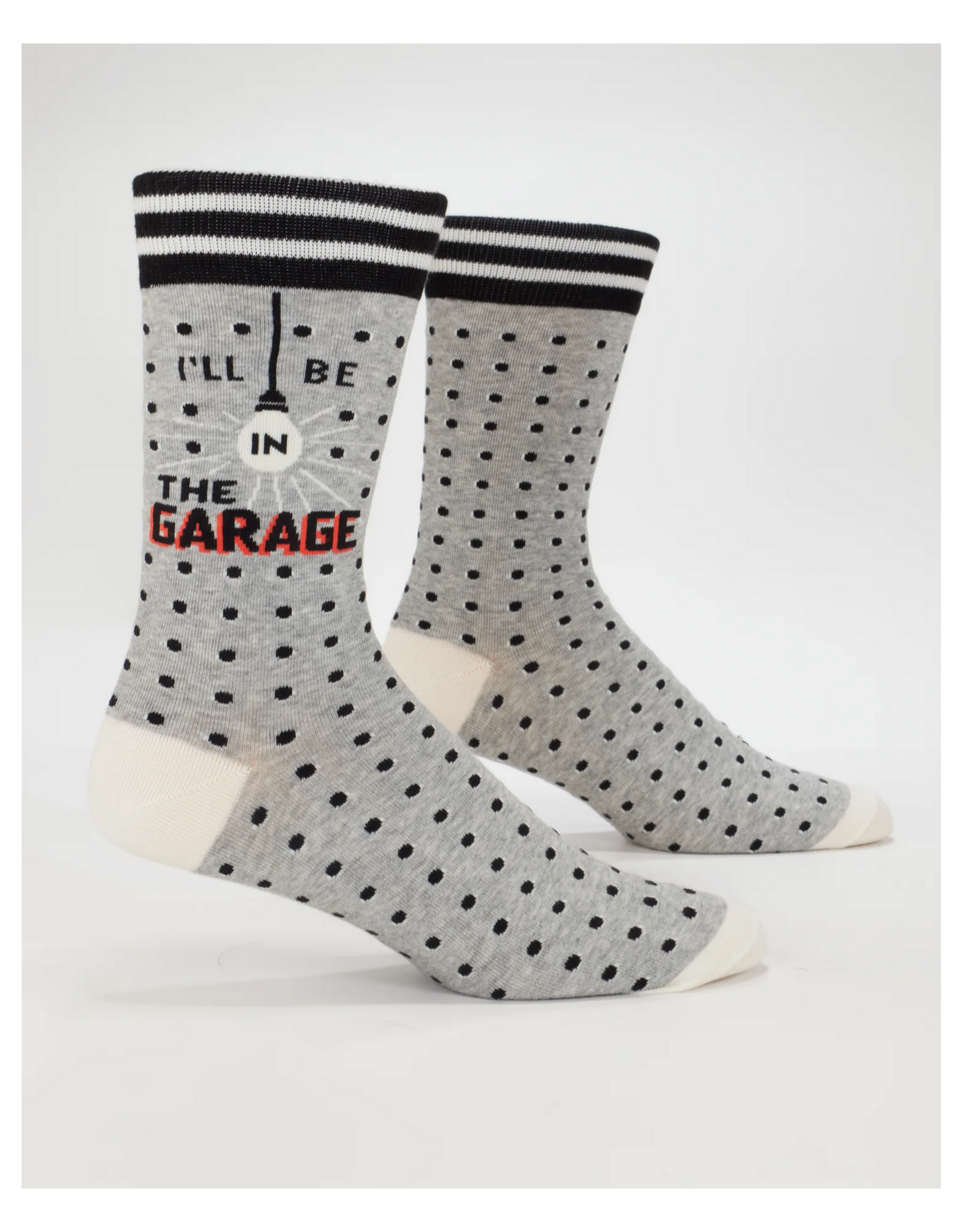 I'll Be in the Garage Men's Crew Socks