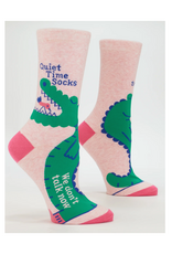 Quiet Time Women's Crew Socks