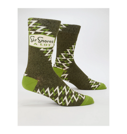 Sir Snores a Lot Men's Crew Socks