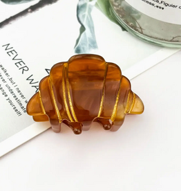 Mini Croissant Claw Clip