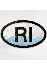RI Waves Oval Patch