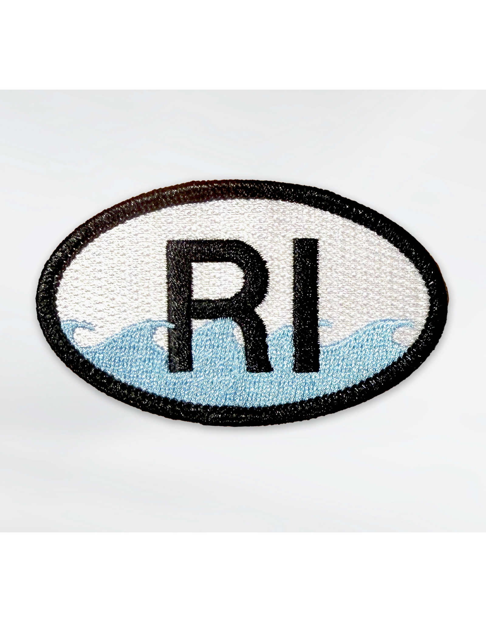 RI Waves Oval Patch