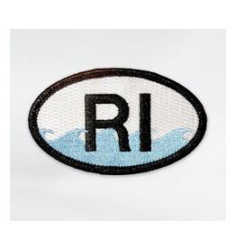 RI Waves Oval Patch