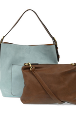 Classic Hobo Coffee Handle Handbag : Blue Sugar