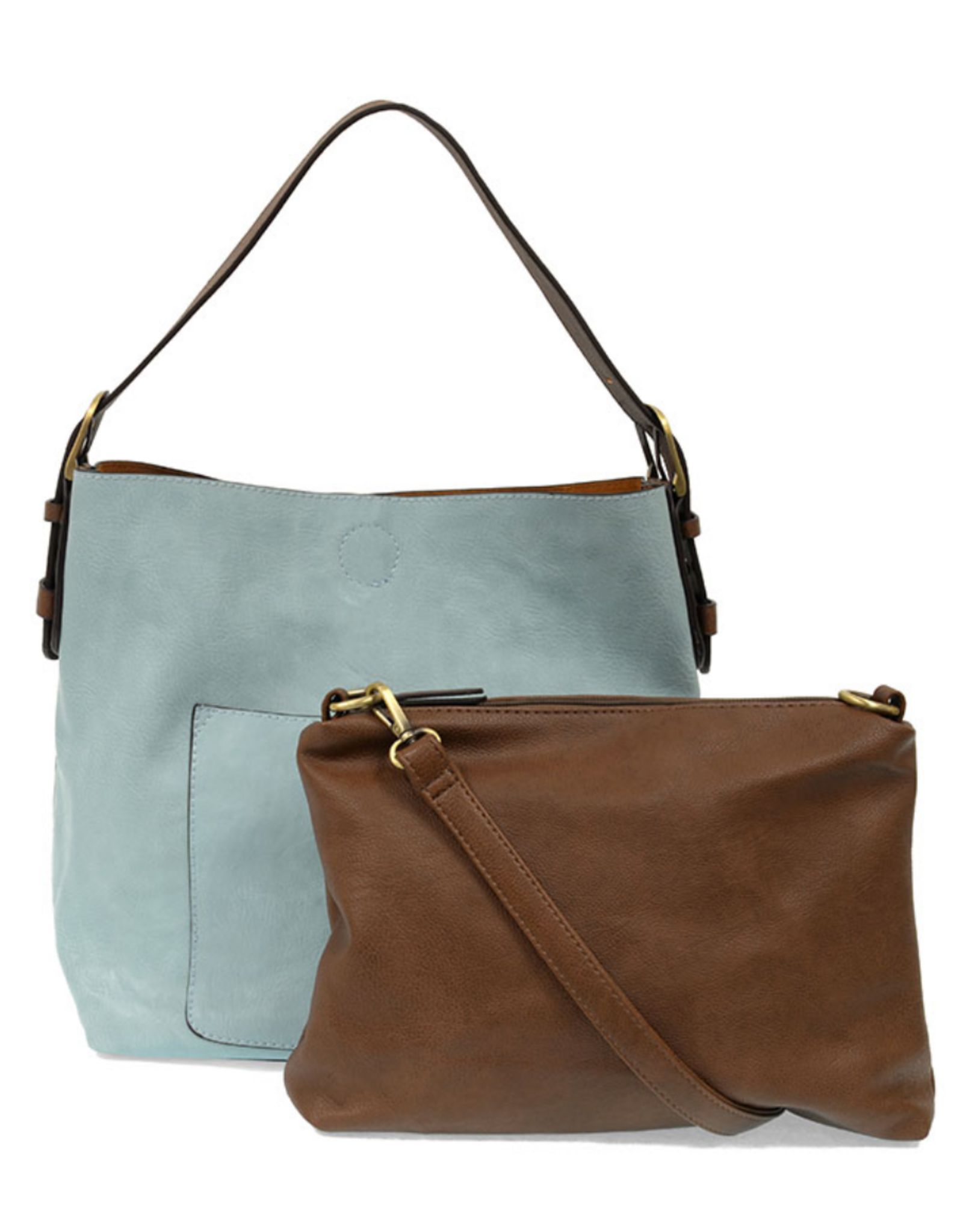 Classic Hobo Coffee Handle Handbag : Blue Sugar