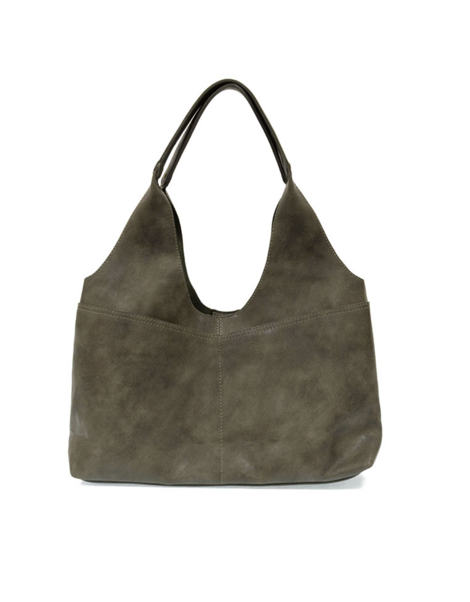 Val Four Pocket Hobo Bag - Khaki