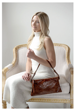 Eve Trapeze Shoulder Bag - Saddle