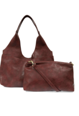 Val Four Pocket Hobo Bag - Sangria