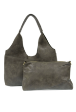 Val Four Pocket Hobo Bag - Khaki