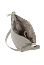 Nori Crossbody Bucket Bag - Soft Grey