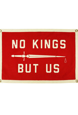 No Kings But Us Camp Flag