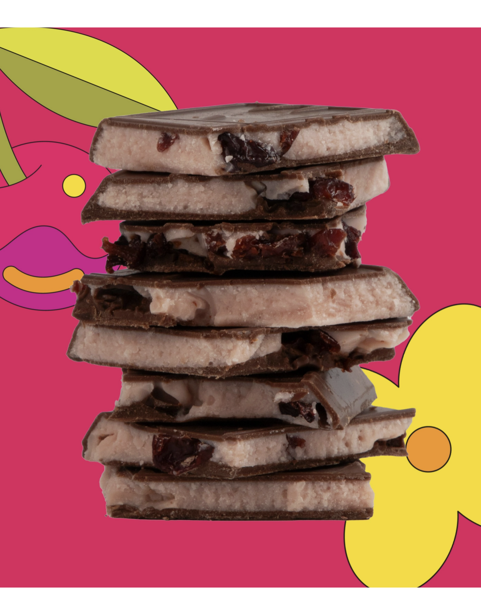 Cherry Bomb Truffle Chocolate Bar