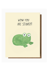 The Esme Shop Wow You Are Stinky Frog Greeting Card