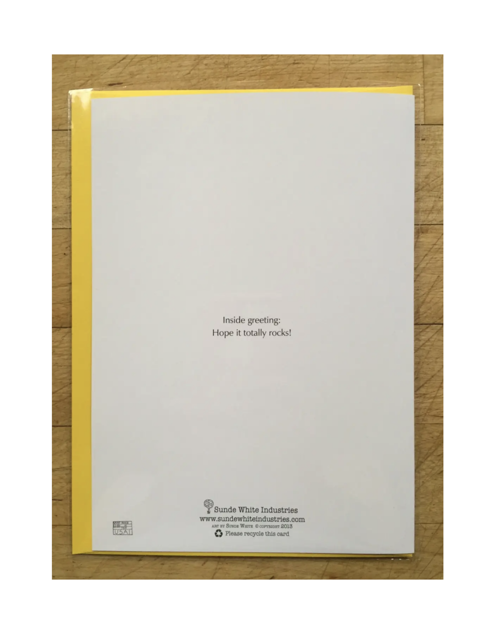 Hear It's Your Birthday Hare Greeting Card