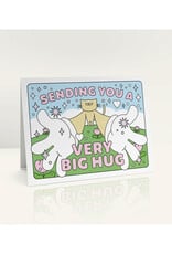Sending You A Very Big Hug Greeting Card