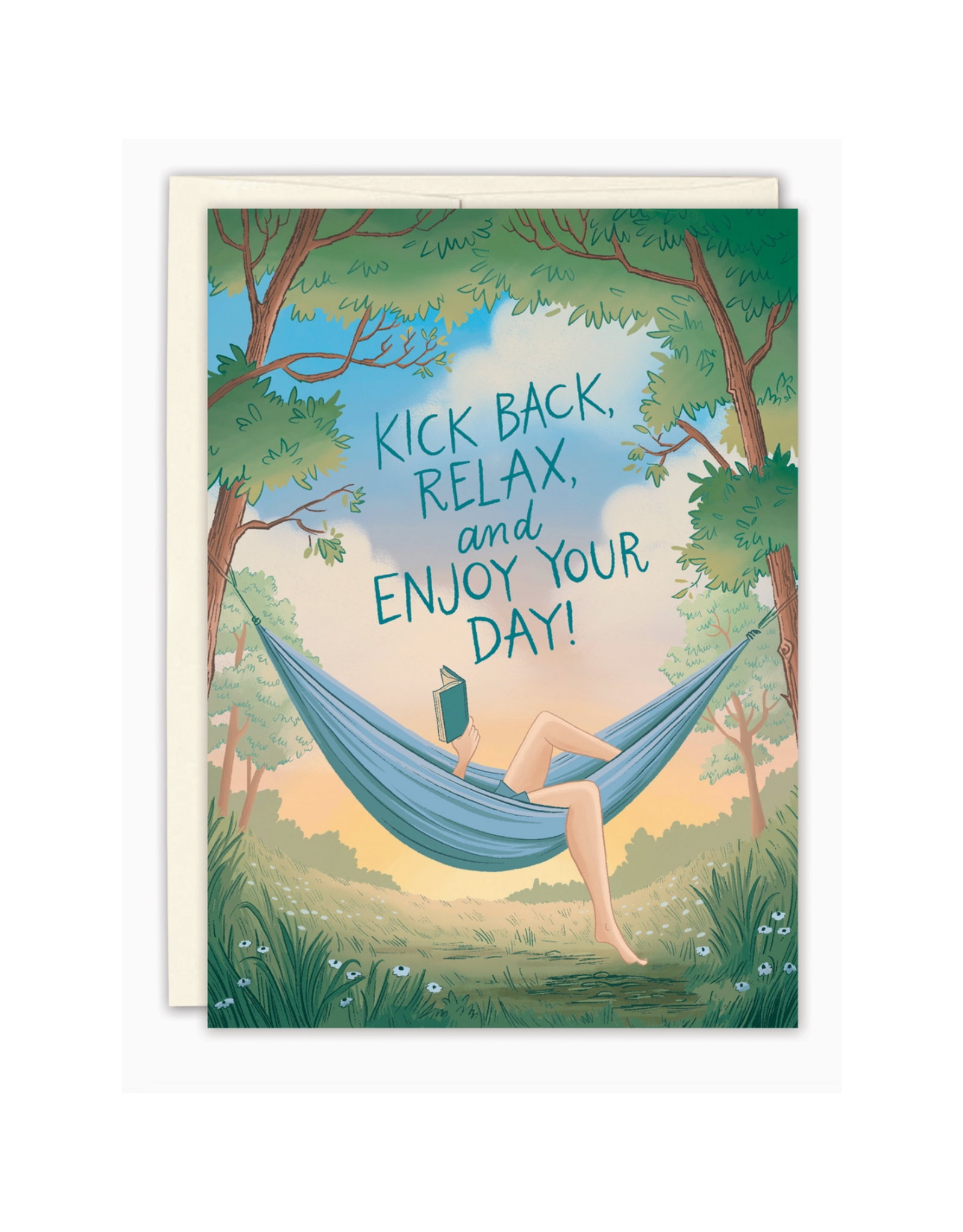Hammock Birthday Greeting Card