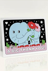 A Big Thank You Elephant Greeting Card