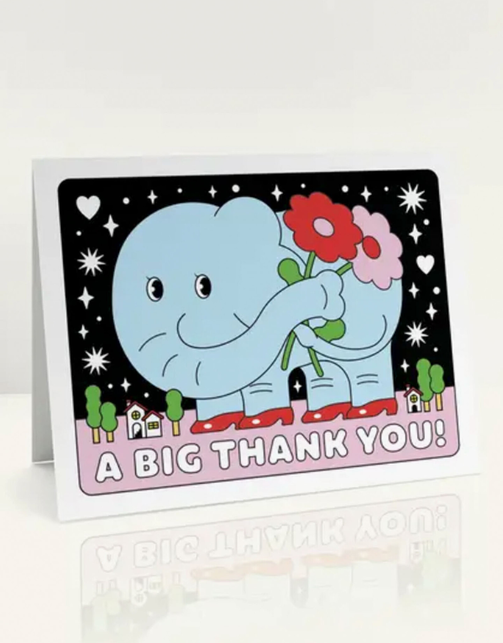 A Big Thank You Elephant Greeting Card