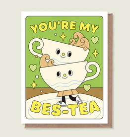 You're My Bestea Greeting Card