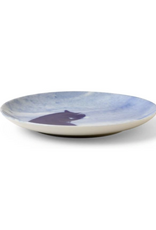 Blue Cat Grooming Plate - 6.25"