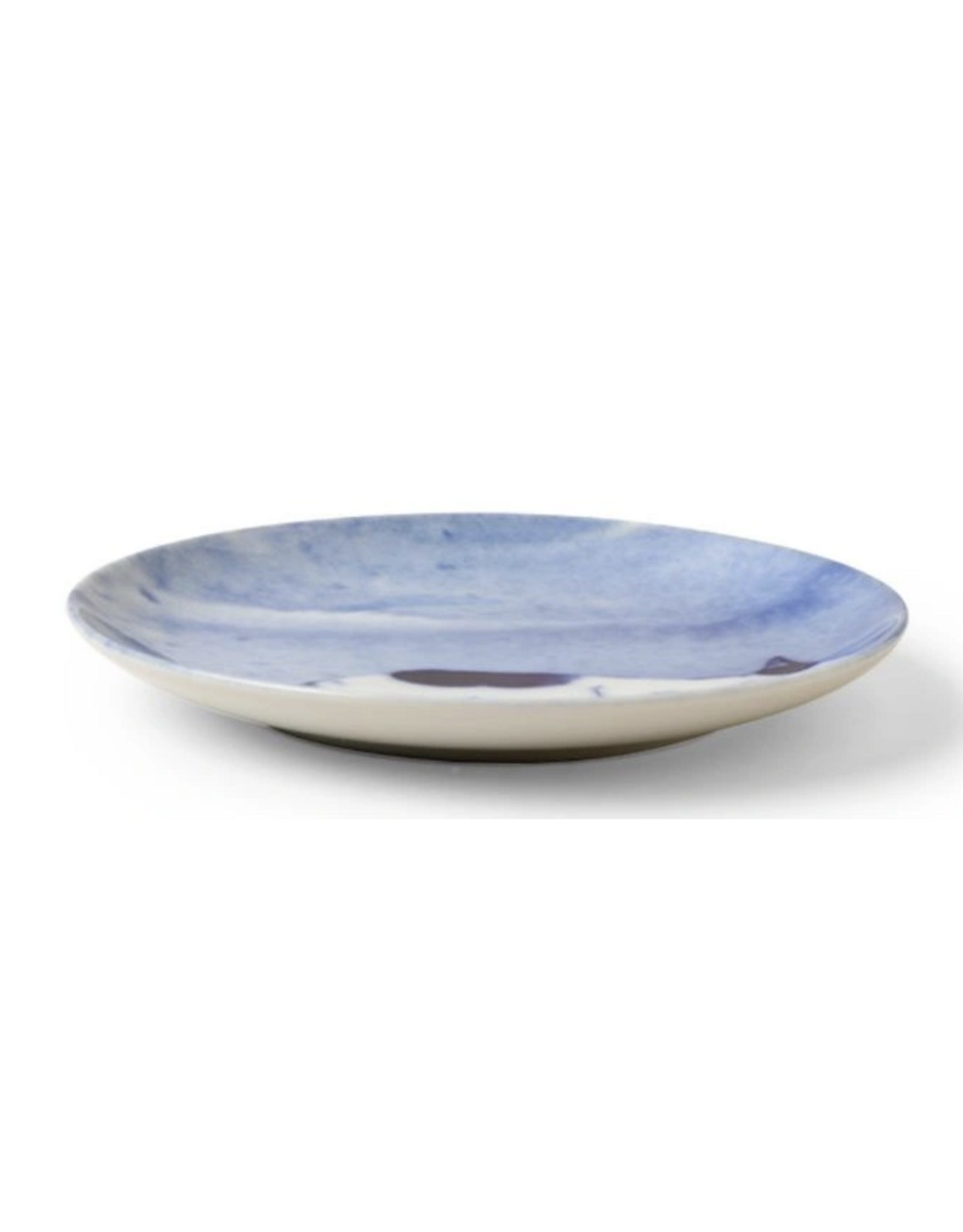 Blue Cat On Side Plate - 6.25"