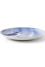 Blue Cat Relaxing Plate - 6.25"