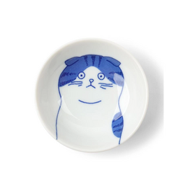 Bowl 3.5" Cat Face Scott