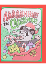 Ahhh It’s Christmas Opossum Holiday Greeting Card