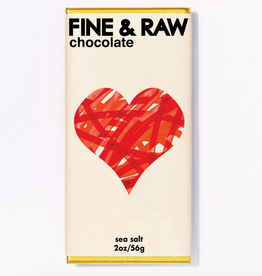 Valentine Sea Salt Chocolate Bar - 2 oz