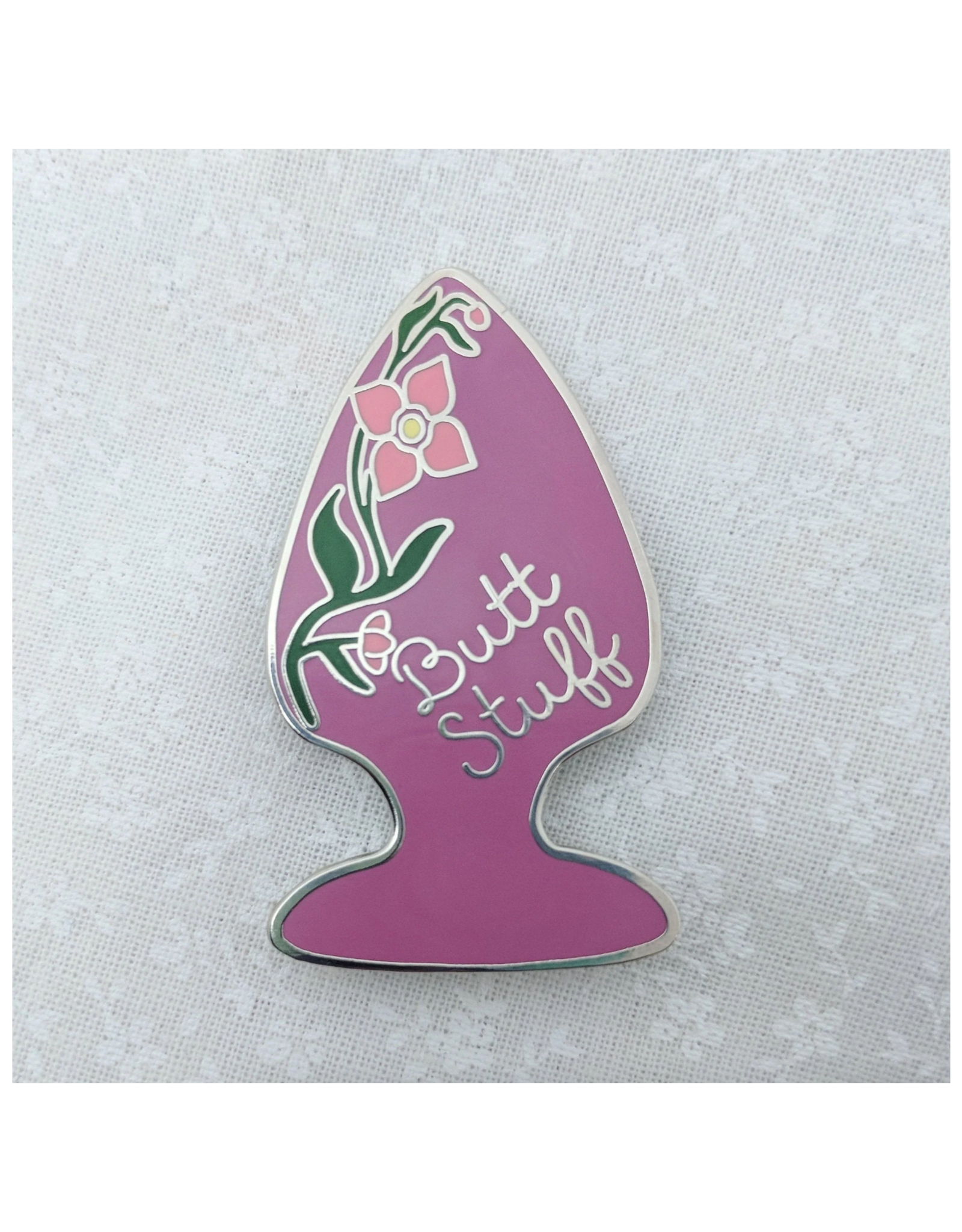 Butt Stuff Enamel Pin