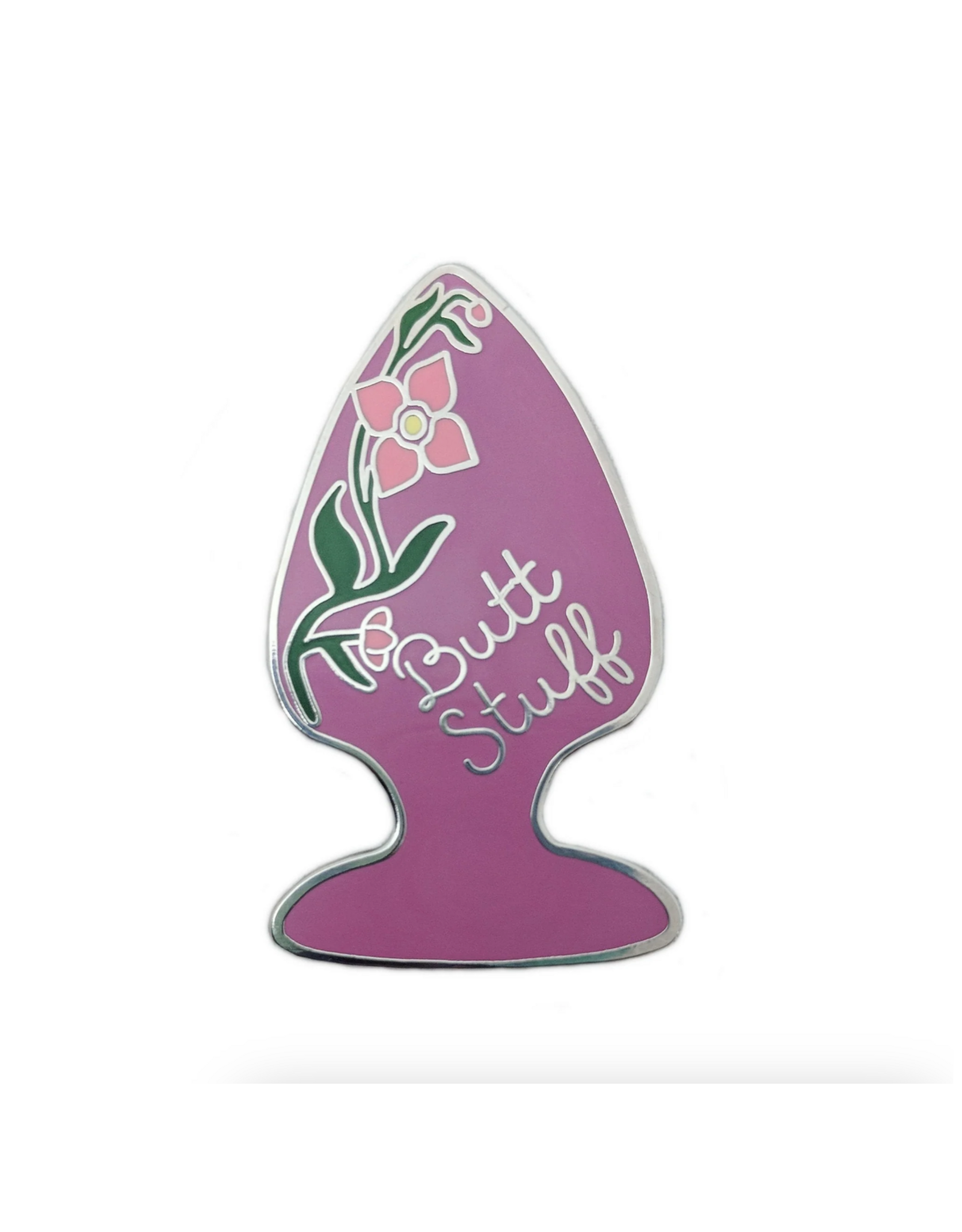 Butt Stuff Enamel Pin