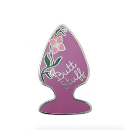 Butt Stuff Enamel Pin