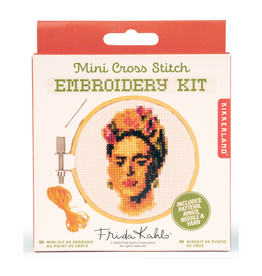 Frida Mini Cross Stitch Embroidery Kit