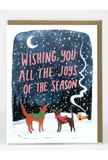 Joys of the Season Greeting Card