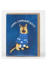 Happy Chanukah Bitch Greeting Card