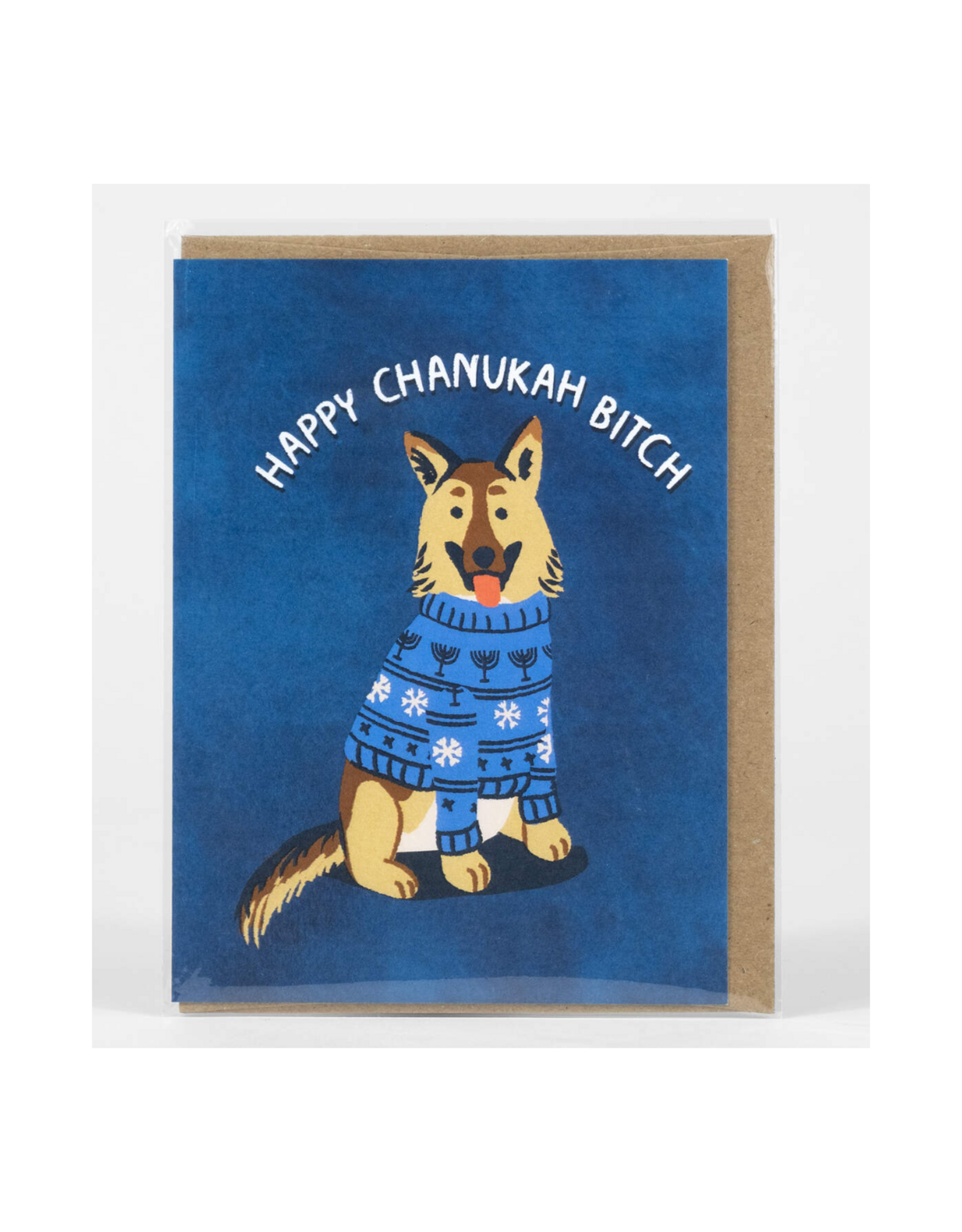 Happy Chanukah Bitch Greeting Card