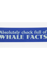 Whale Facts Bumper Sticker
