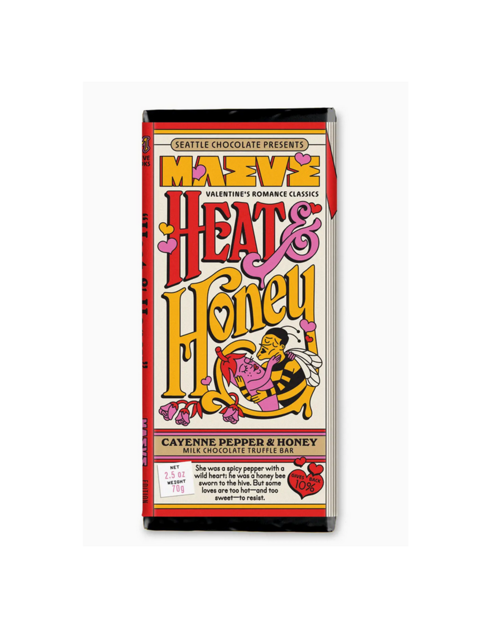 Heat & Honey Truffle Chocolate Bar