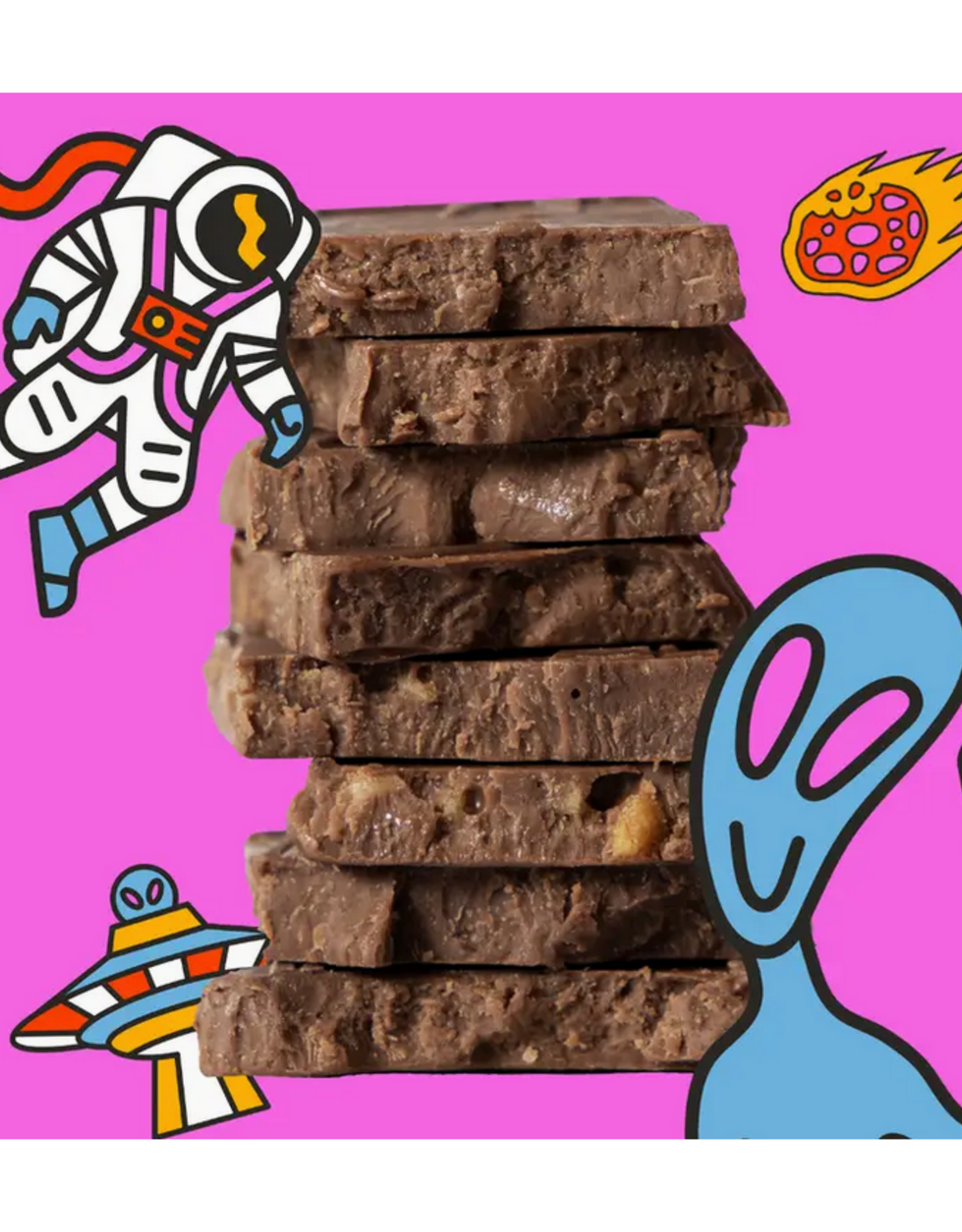 Moon Rocks Truffle Chocolate Bar