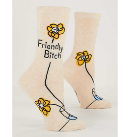 Friendly Bitch Women's Crew Socks