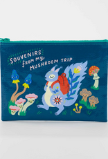 Mushroom Trip Zipper Pouch
